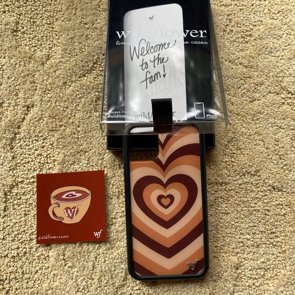 🔥 Wildflower I phone 11 Case
